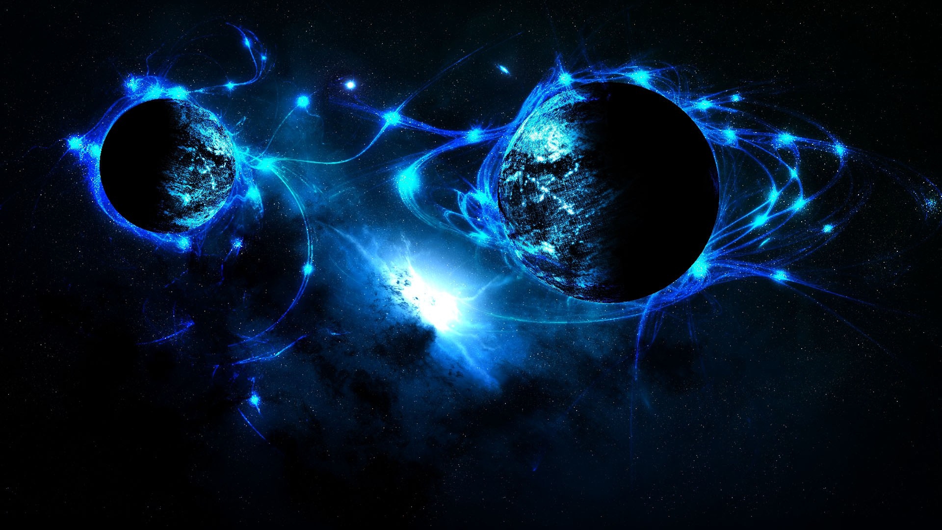 sci fi, Outer, Space, Planets, Stars Wallpaper