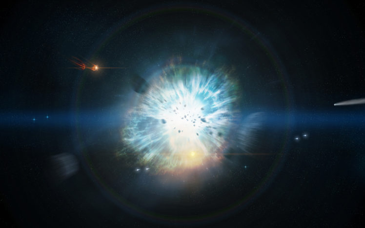 supernova, Stars, Explosion, Sci fi, Space, Stars HD Wallpaper Desktop Background