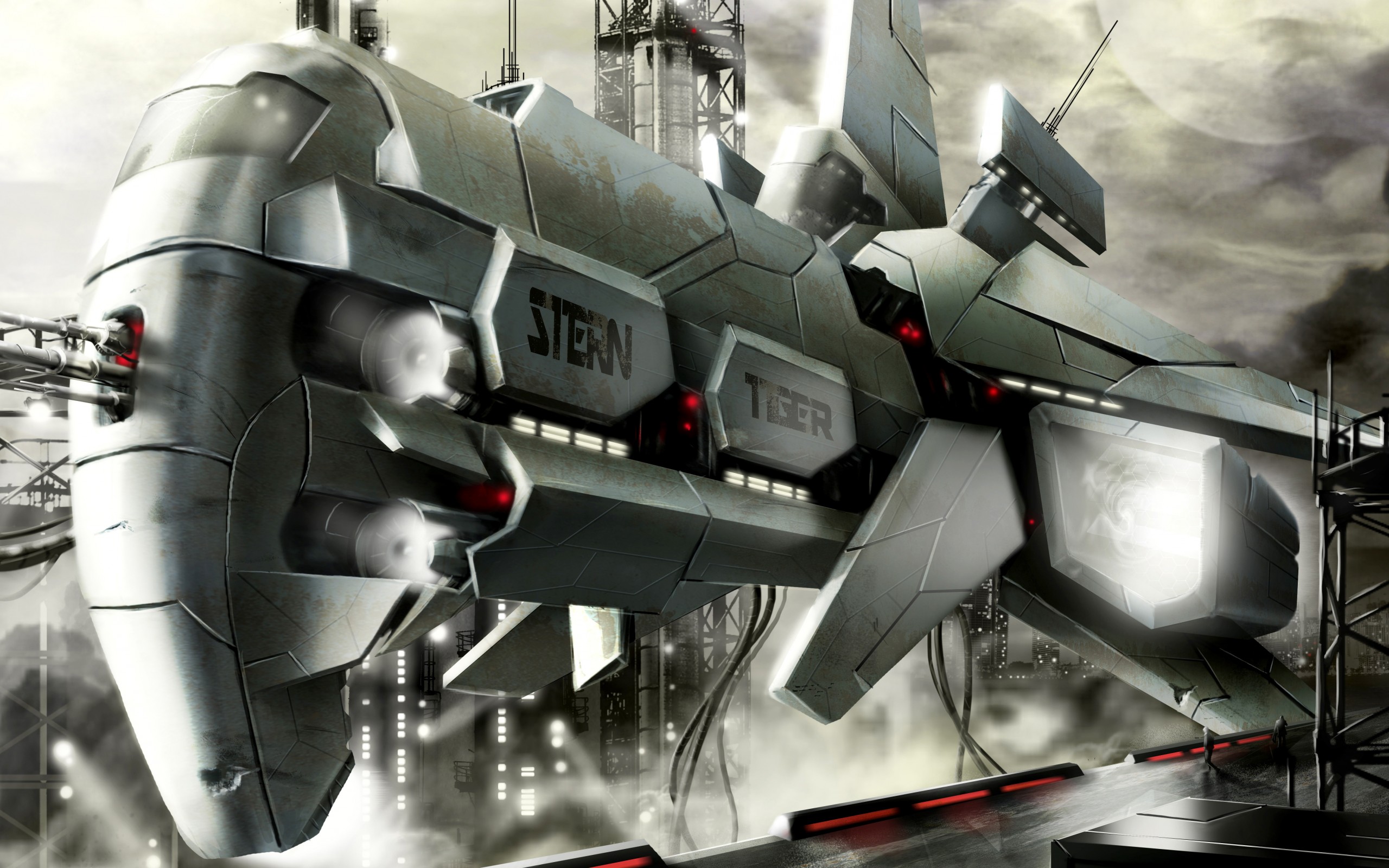 spacecraft, Spaceship, Sci fi, Futuristic, Vehicles, Art, Mechanical Wallpaper