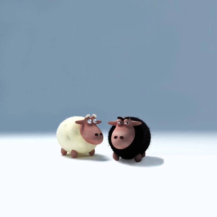 owdlarrd, Funny, Sheep, Cartoon, Sheep HD Wallpaper Desktop Background