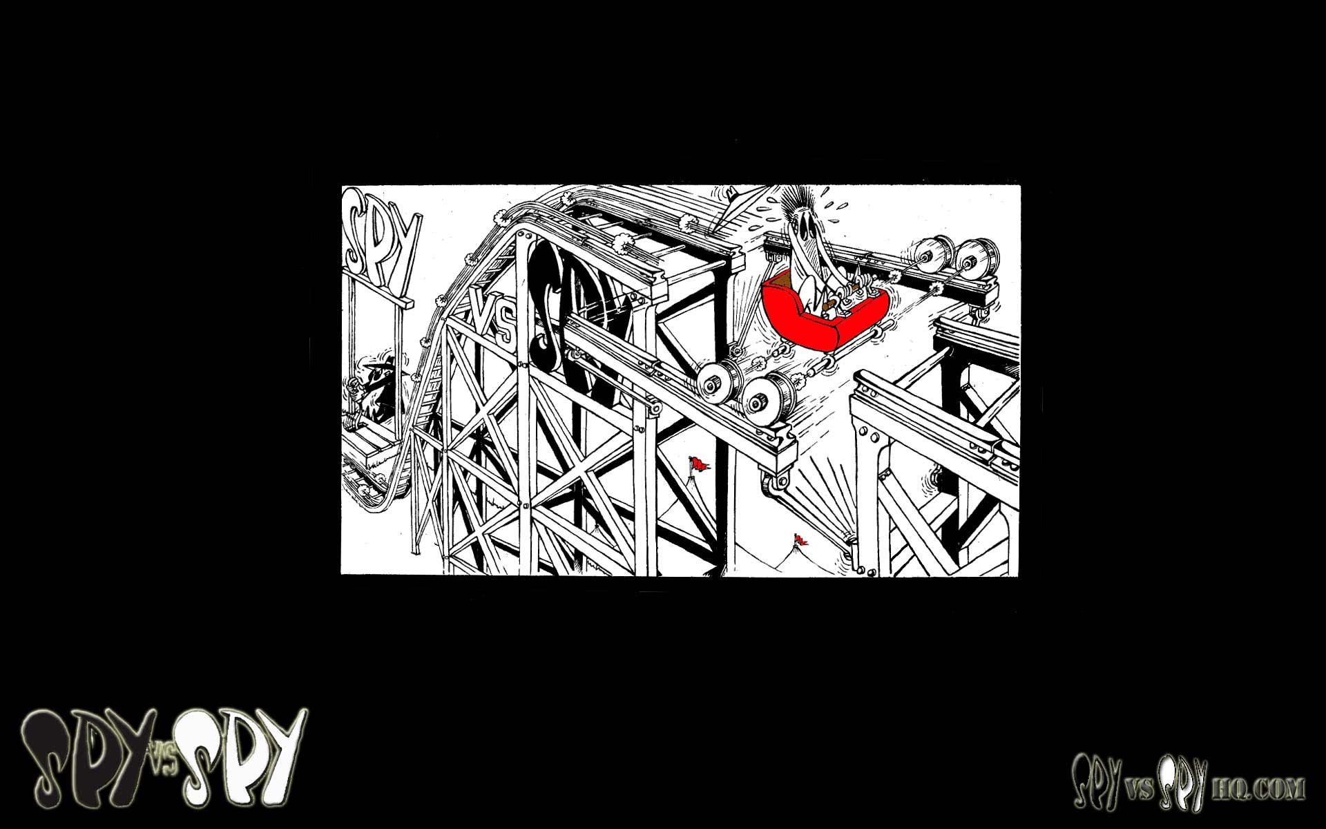 spy vs spy, Mad, Sadic, Comics, Crime, Spy Wallpaper