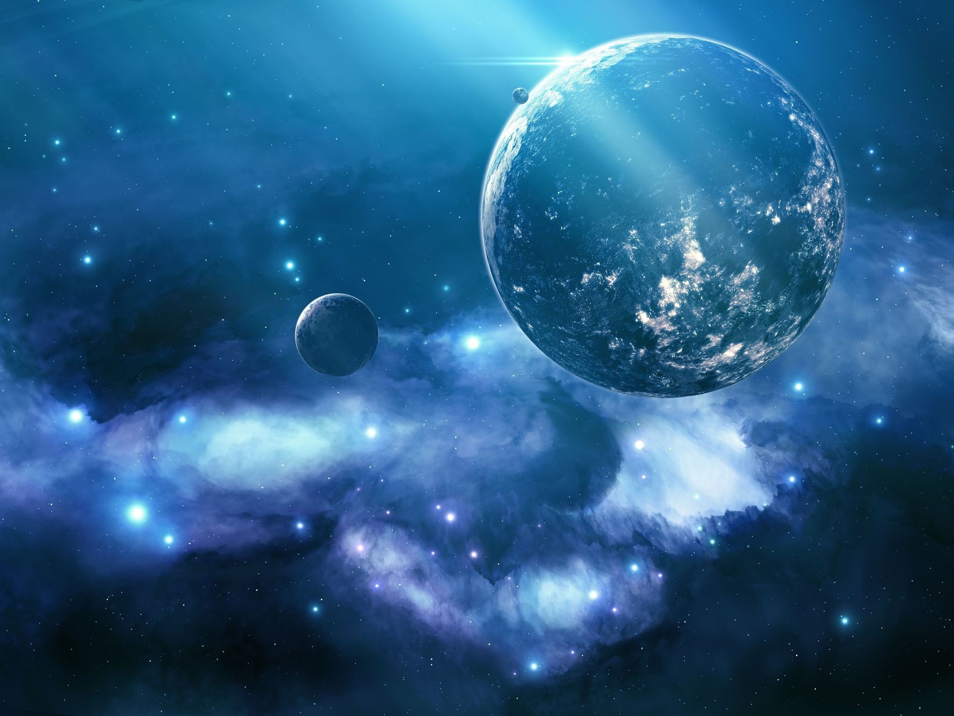 outer, Space, Galaxies, Planets Wallpapers HD / Desktop and Mobile ...