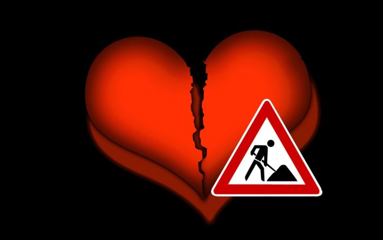 love, Broken, Heart, Romance, Humor HD Wallpaper Desktop Background