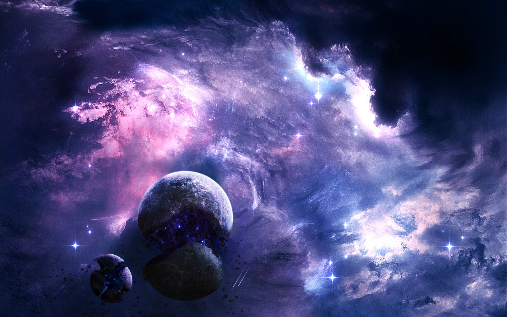 outer, Space, Artwork Wallpaper
