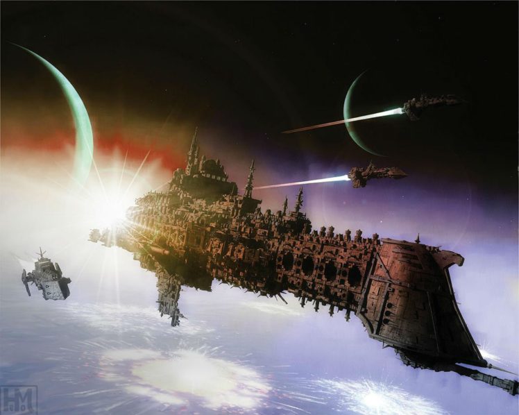 warhammer, 40k, Board, Sci fi, Futuristic, Shooter, Rpg, 1battlefleet, Action, Spaceship HD Wallpaper Desktop Background