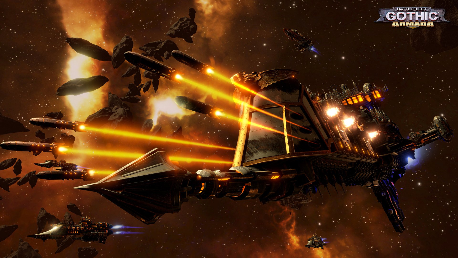 warhammer, 40k, Board, Sci fi, Futuristic, Shooter, Rpg, 1battlefleet, Action, Spaceship Wallpaper