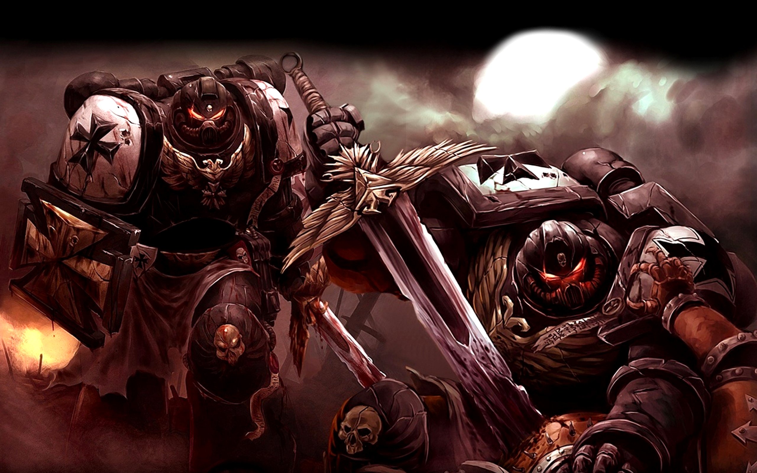 warhammer, Sci fi, Fighting, Shooter, Action, Futuristic, Warrior, 40k Wallpaper