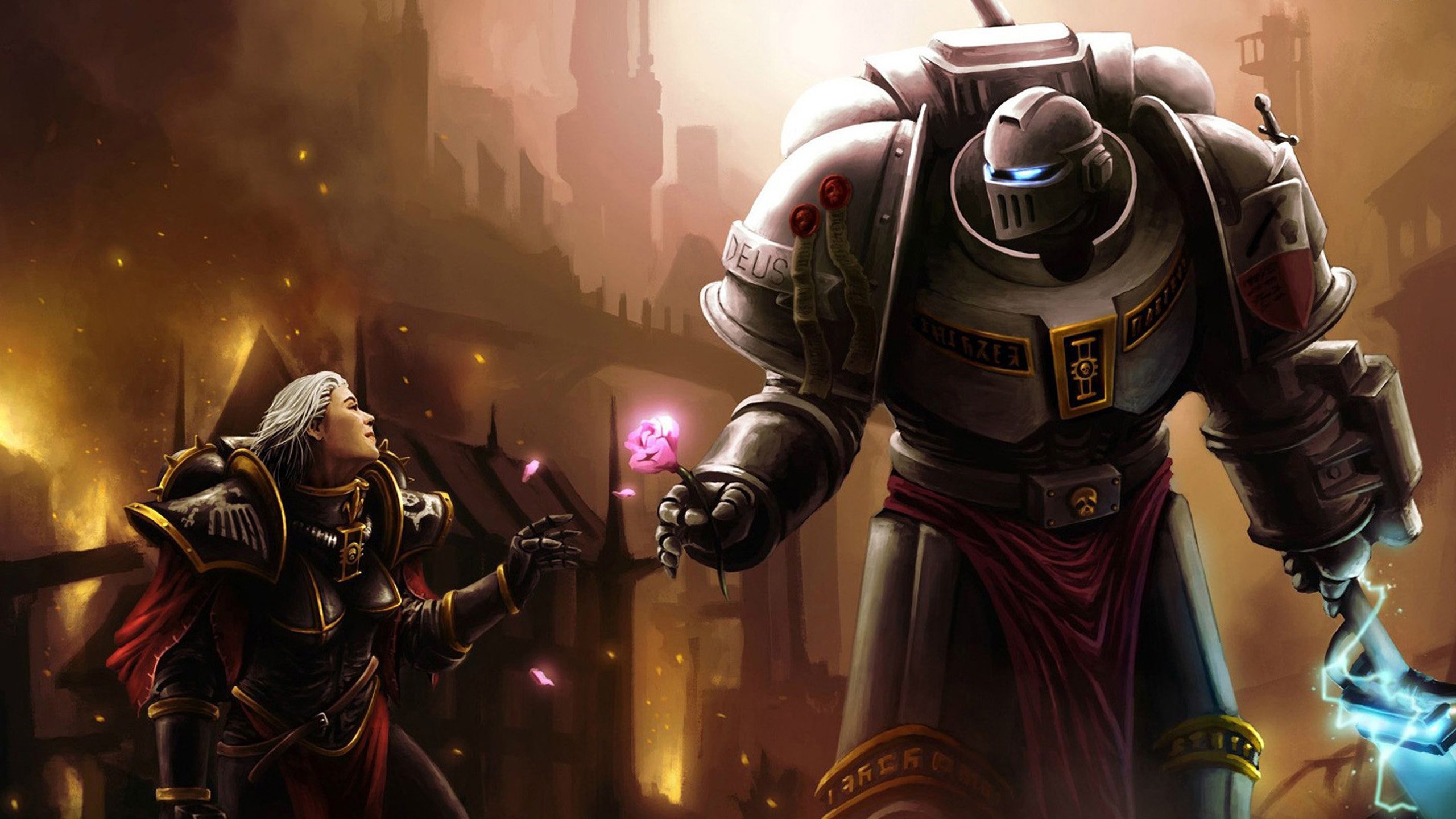 warhammer, Sci fi, Fighting, Shooter, Action, Futuristic, Warrior, 40k Wallpaper