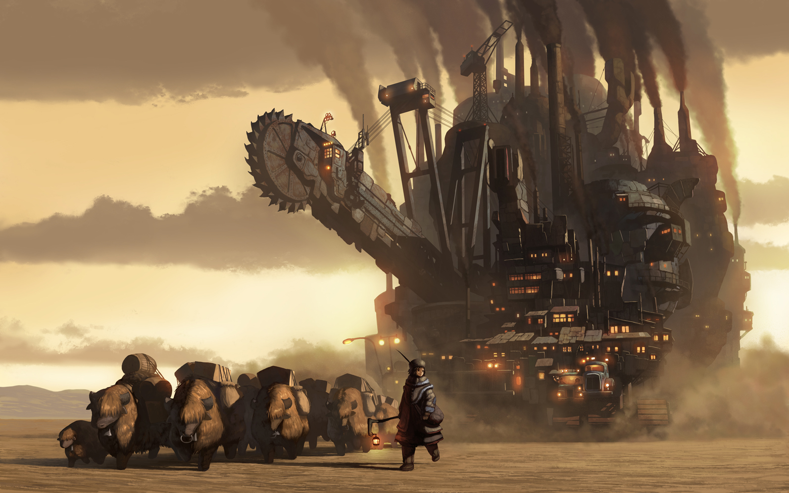steampunk, Mechanical Wallpaper