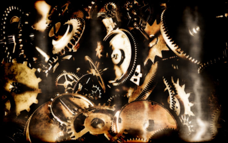 steampunk, Mechanical, Gears, Cogs HD Wallpaper Desktop Background