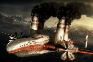 steampunk, Mechanical, Ships, Aircrafts, Airplane, Flight