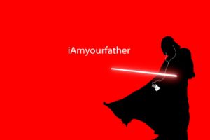 ipod, Darth, Vader, Simple, Background