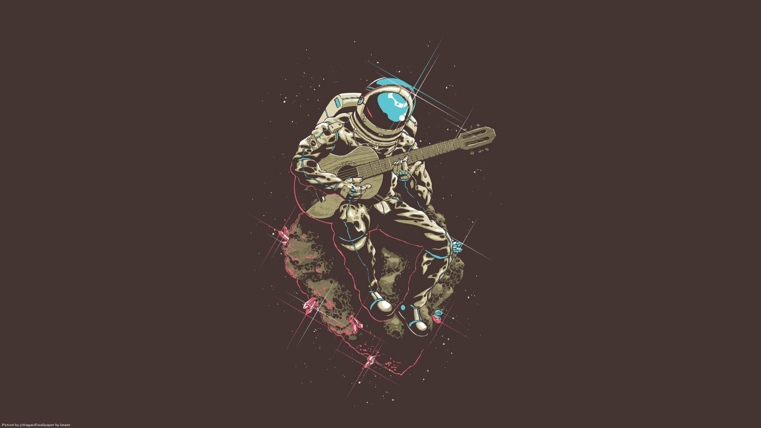 Astronaut Nasa Space Sci Fi Guitar Music Wtf Wallpapers Hd Desktop And Mobile Backgrounds