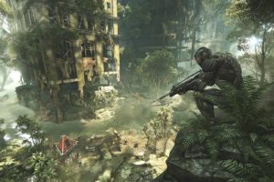 crysis, Sci fi, Fps, Shooter, Action, Fighting, Futuristic, Sandbox, Military, Warrior, Armor, Weapon, War, Apoxalyptic