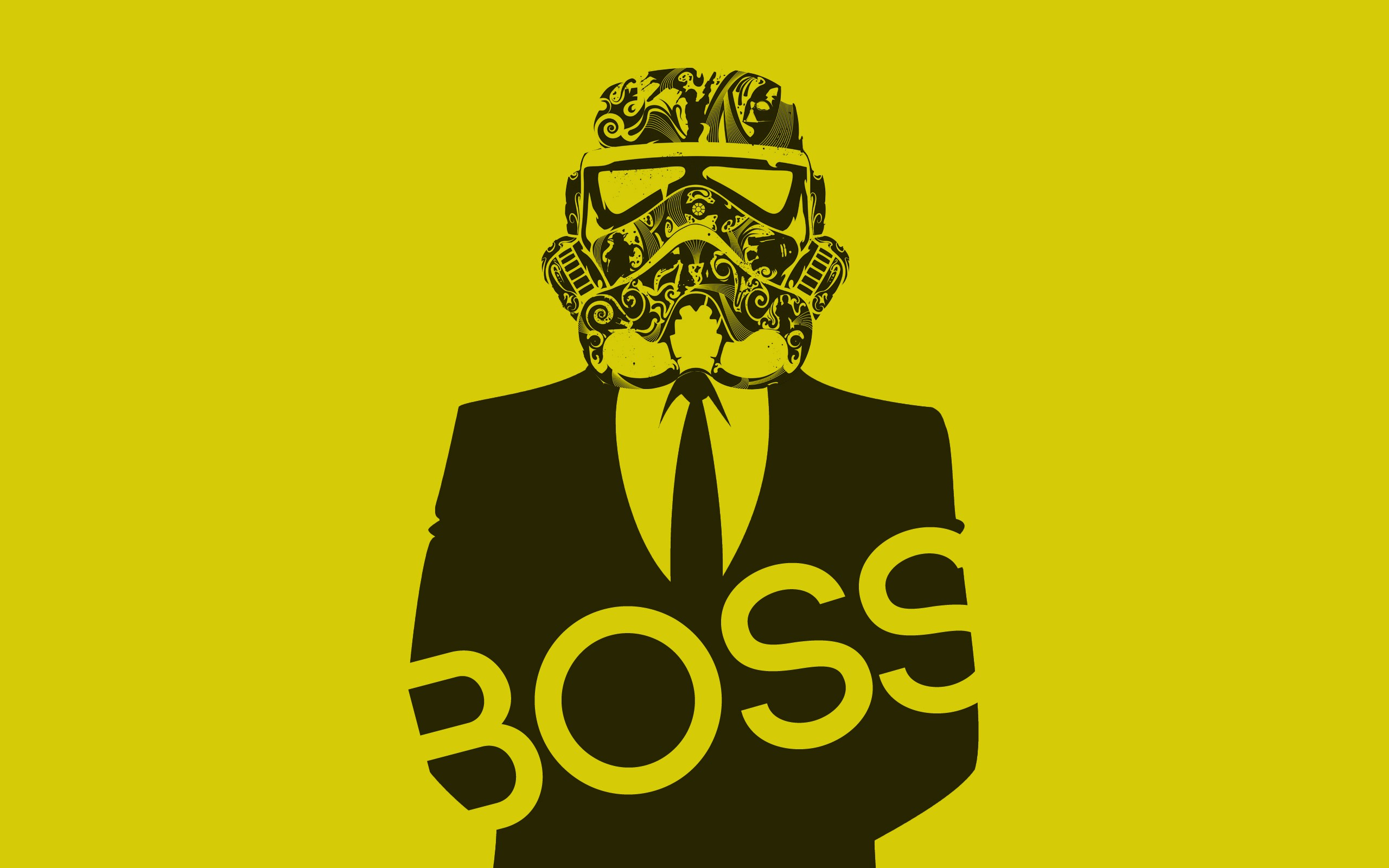 star, Wars, Stormtroopers, Boss Wallpaper