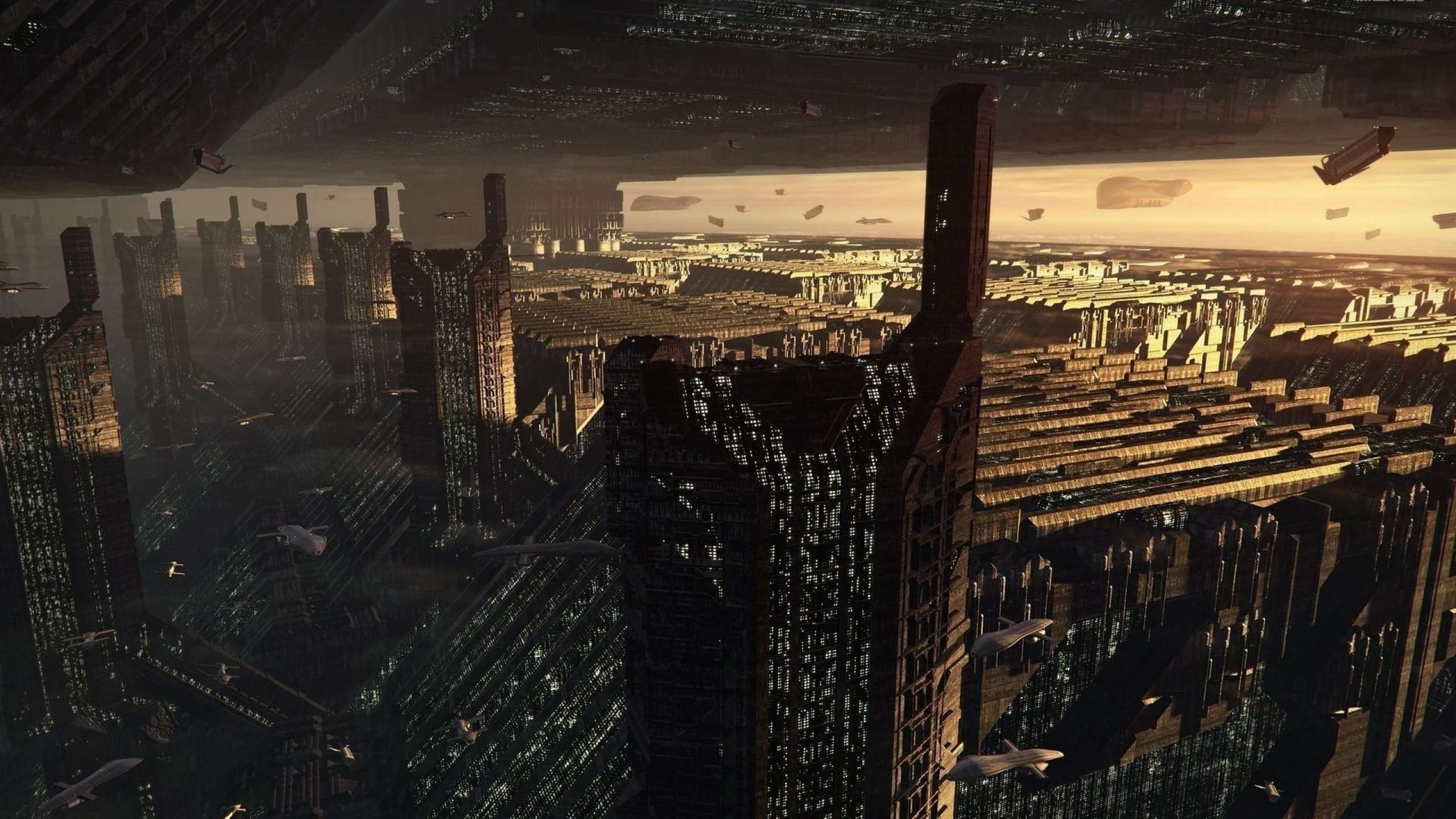 sci fi, City, Cities, Artwork, Art, Futuristic Wallpapers HD / Desktop ...