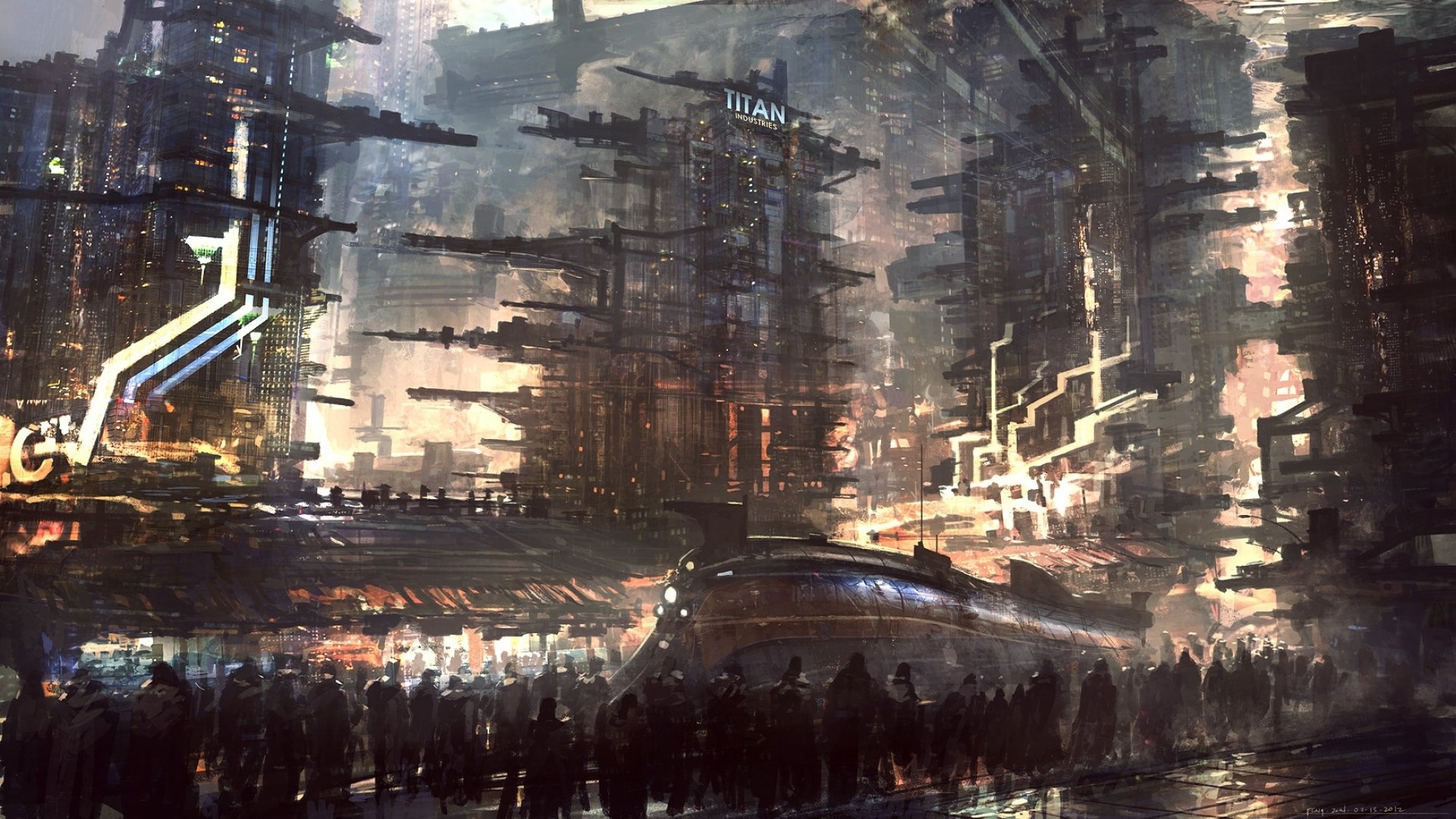 sci fi, Futuristic, City, Cities, Art, Artwork Wallpapers HD / Desktop