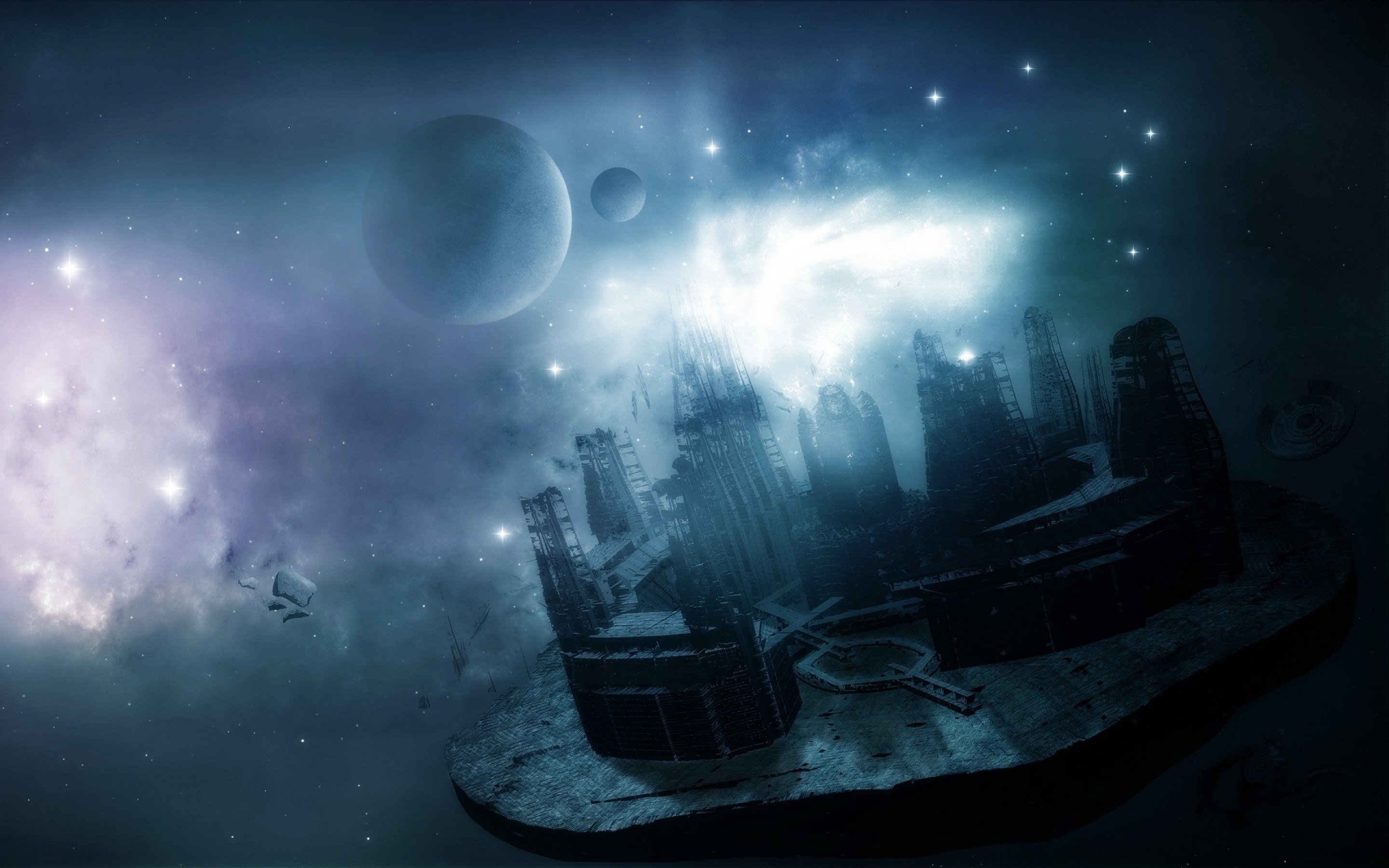 sci fi, Futuristic, City, Cities, Art, Artwork Wallpaper