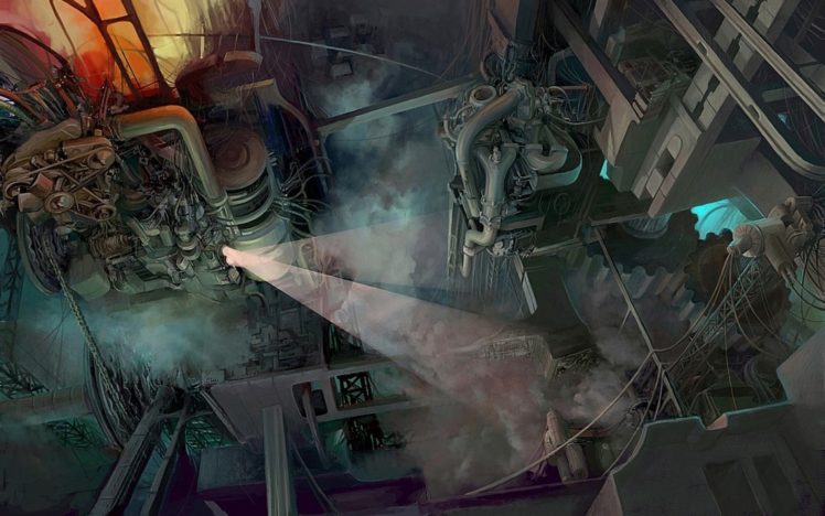 sci fi, Futuristic, City, Cities, Art, Artwork HD Wallpaper Desktop Background