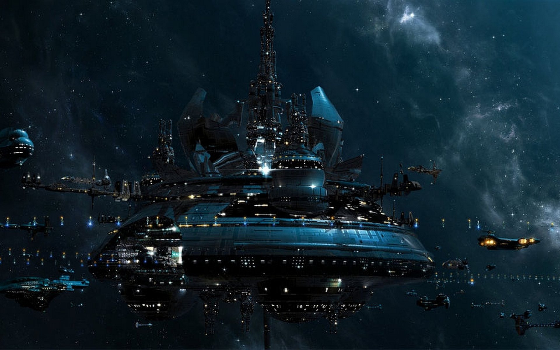 sci fi, Futuristic, City, Cities, Art, Artwork Wallpaper