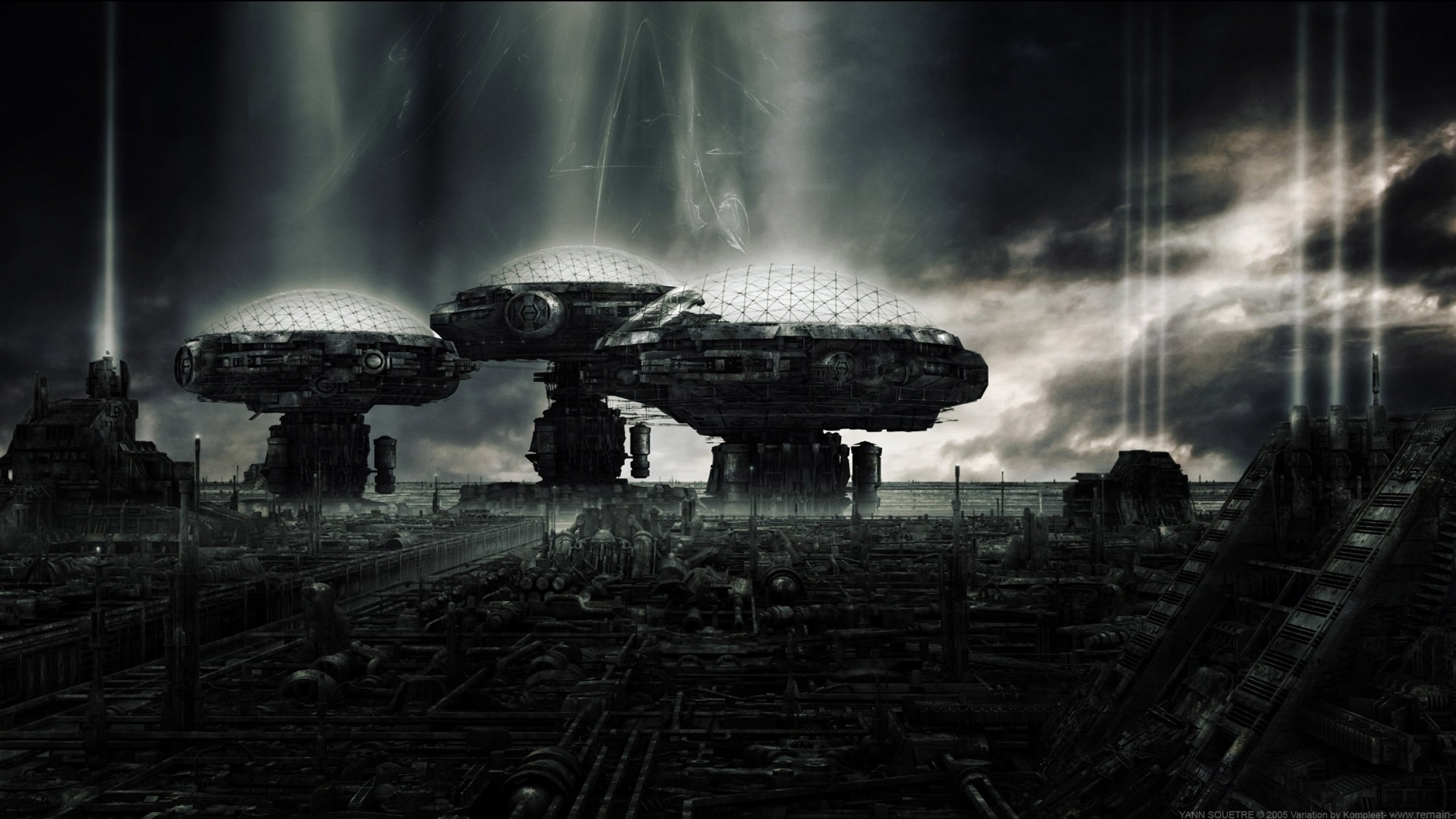 sci fi, Futuristic, City, Cities, Art, Artwork Wallpaper