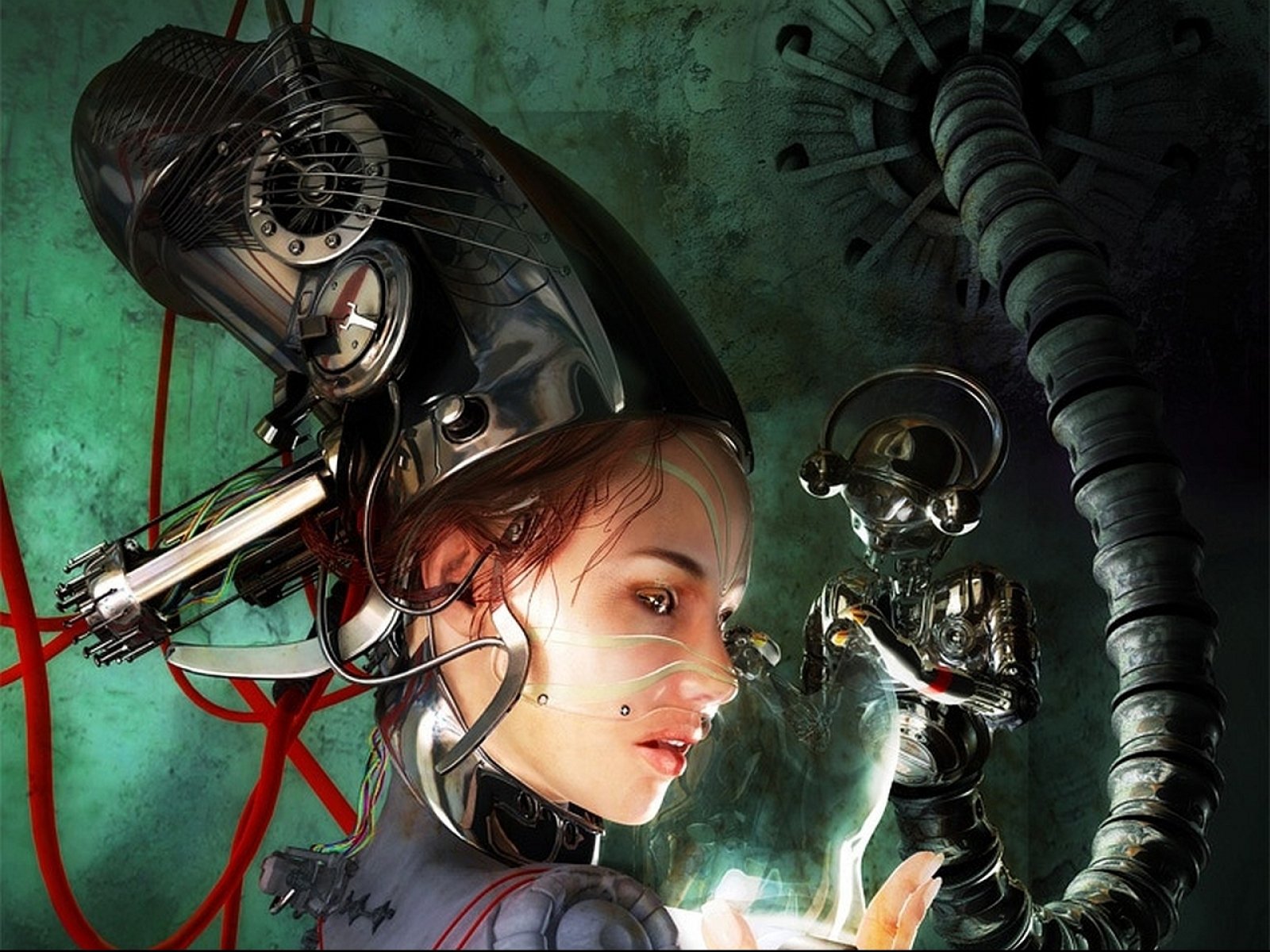 sci fi, Futuristic, Woman, Woman, Girl, Girls, Art, Artwork Wallpaper