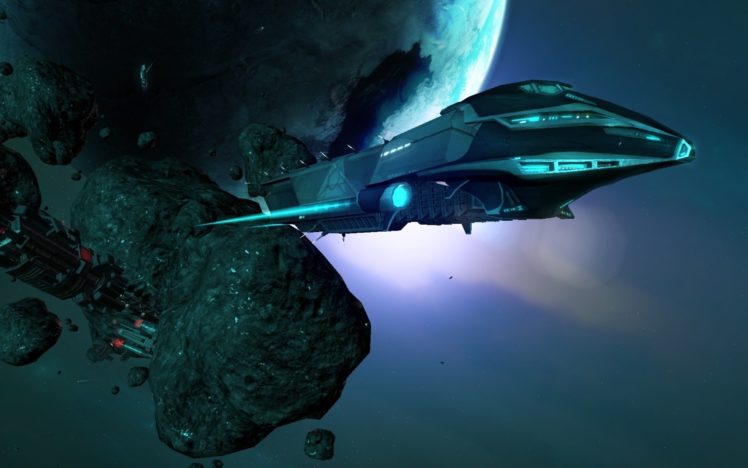 spaceship, Ship, Futuristic, Space, Art, Artwork Wallpapers HD ...