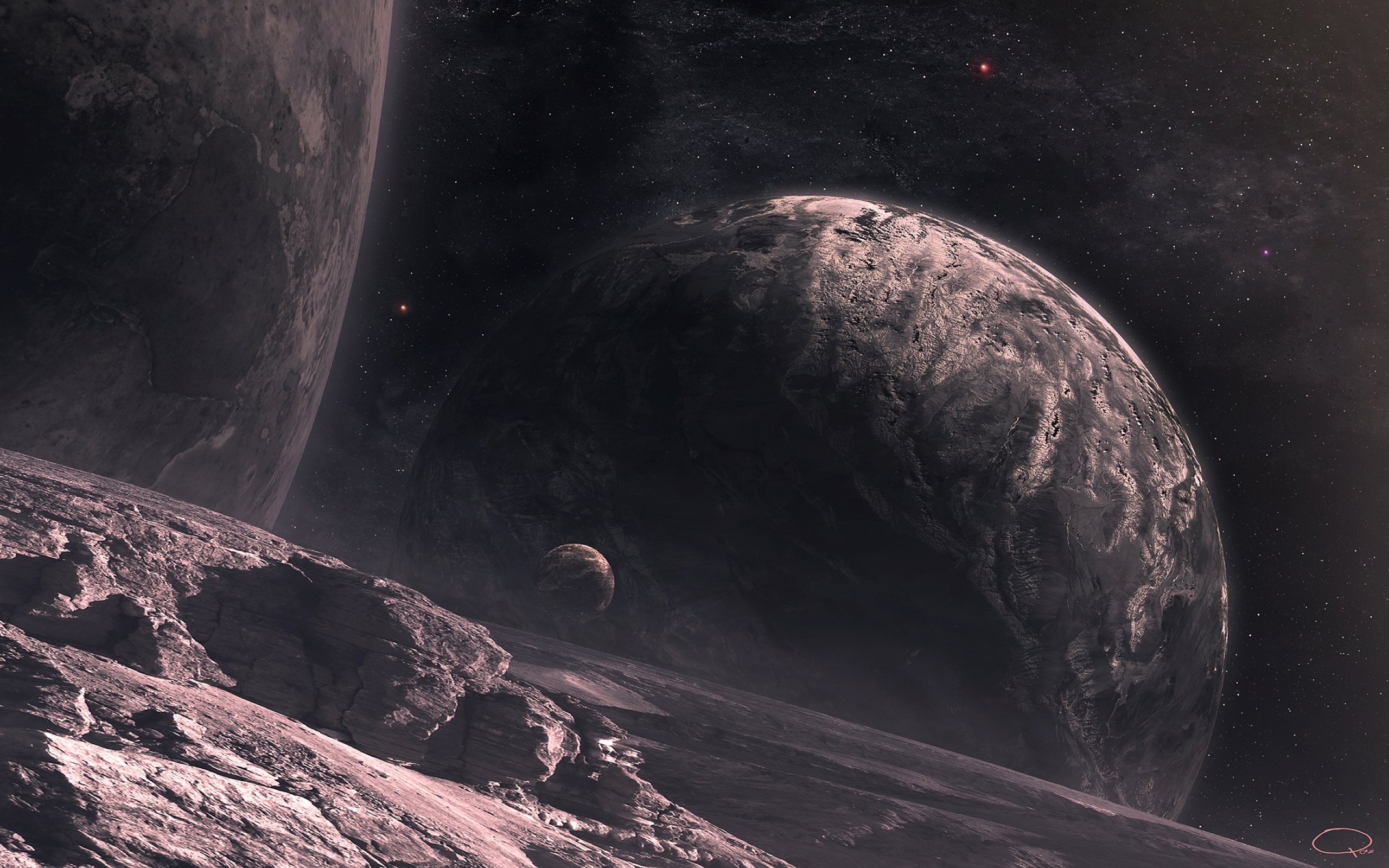 planetscape, Sci fi, Planet, Landscape, Space, Art, Artwork Wallpaper