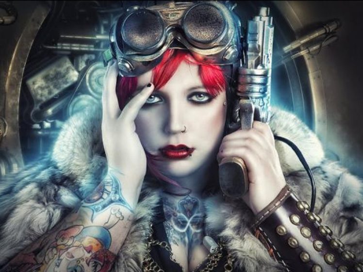 sci fi, Warrior, Women, Futuristic, Art, Artwork, Girl HD Wallpaper Desktop Background