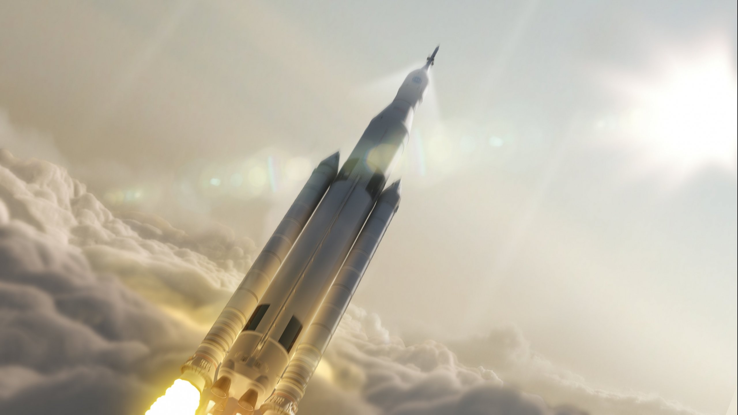rocket, Space, Spacship, Sci fi Wallpaper