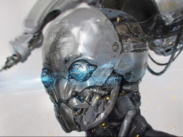 robot, Sci fi, Art, Artwork, Futuristic, Robot HD Wallpaper Desktop Background