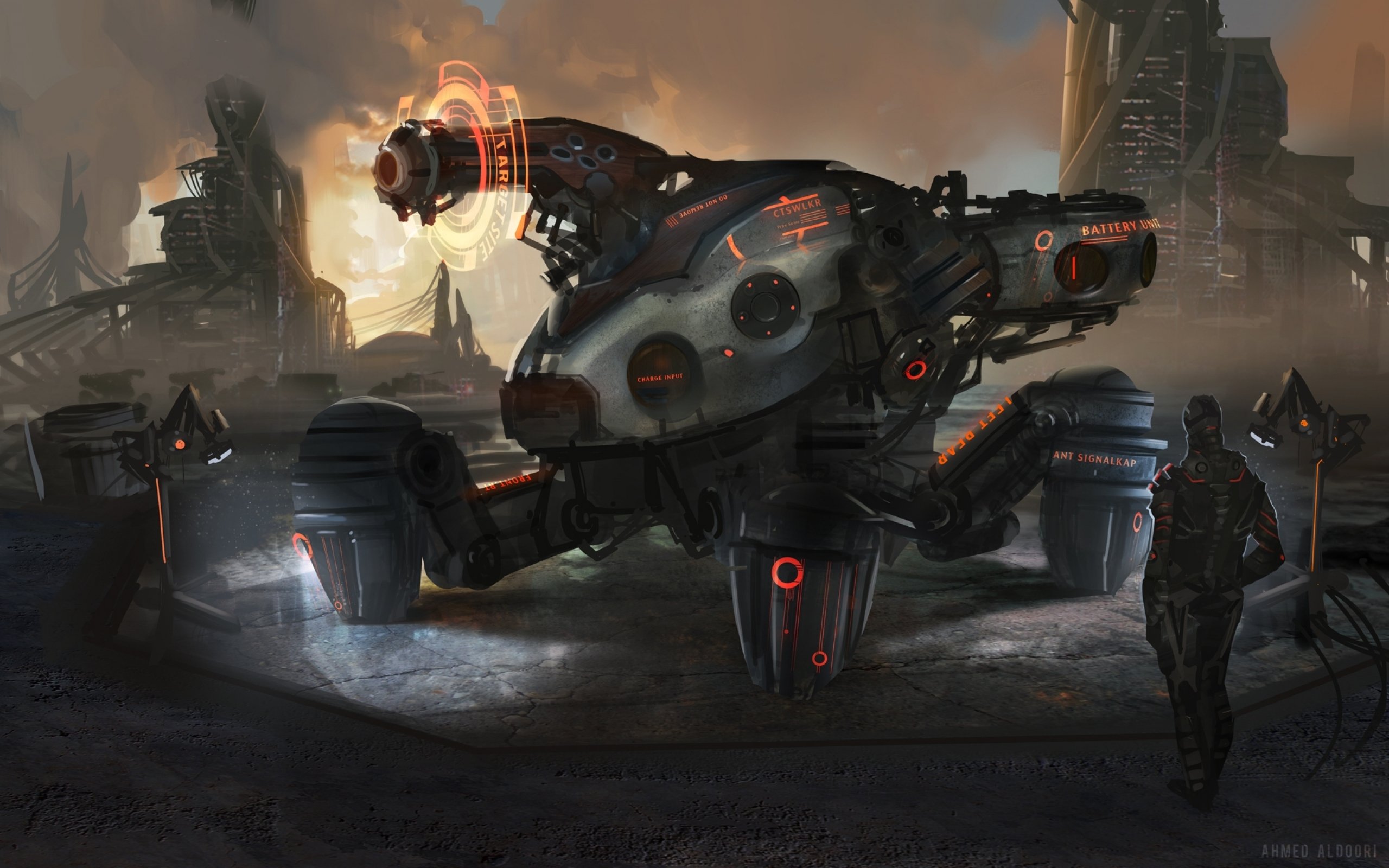 robot, Sci fi, Art, Artwork, Futuristic, Robots Wallpaper