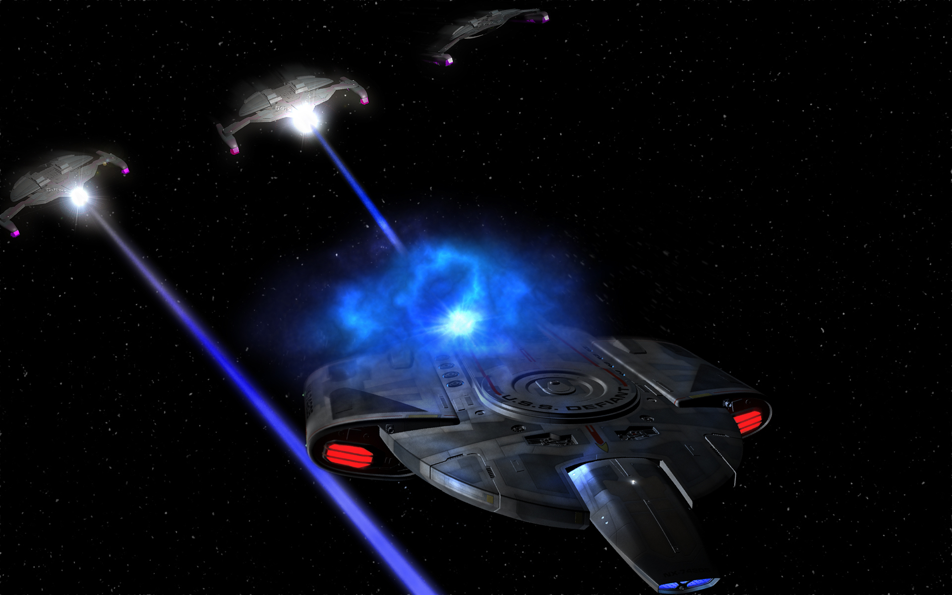 star, Trek, Spaceships Wallpaper