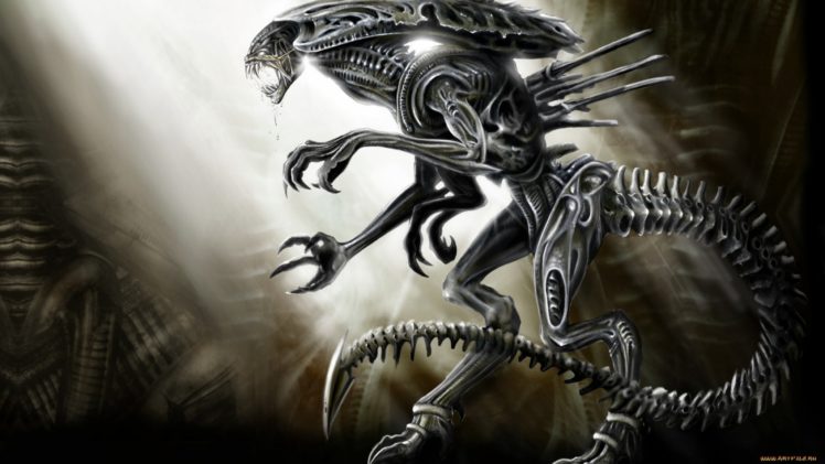 alien, Sci fi, Art, Artwork, Futuristic, Aliens HD Wallpaper Desktop Background