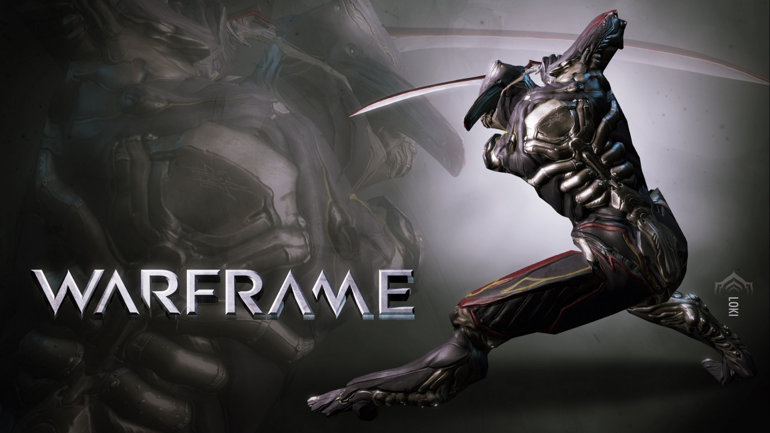warframe, Warrior, Shooter, Sci fi, Robot Wallpaper