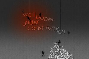 wallpaper, Under, Construction, Humor, Text