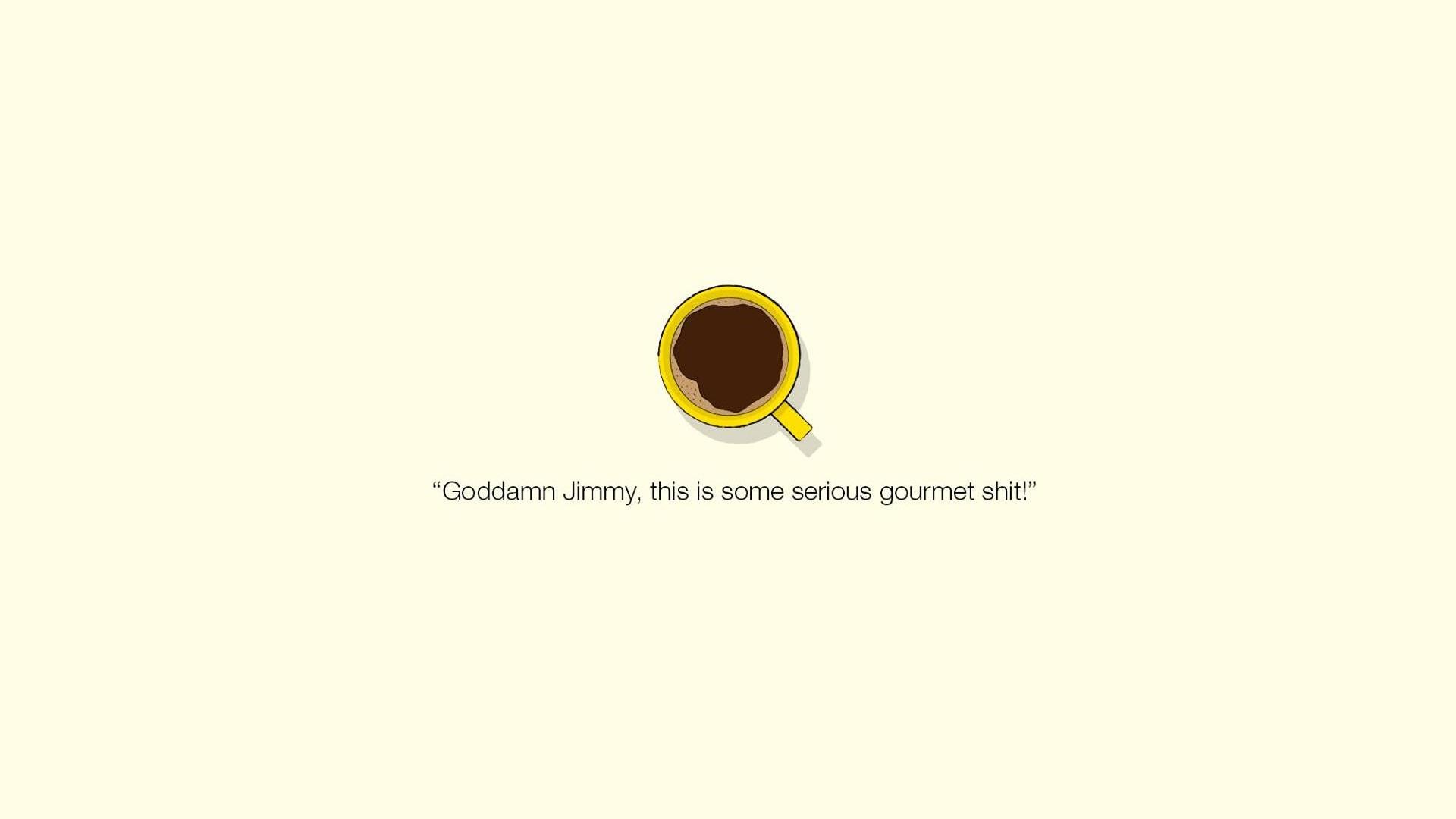 pulp, Fiction, Coffee, White, Gourmet, Coffee, Funny, Sadic Wallpaper