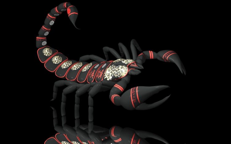 scorpion, Characters, Asian, Oriental, Insect, Fantasy HD Wallpaper Desktop Background