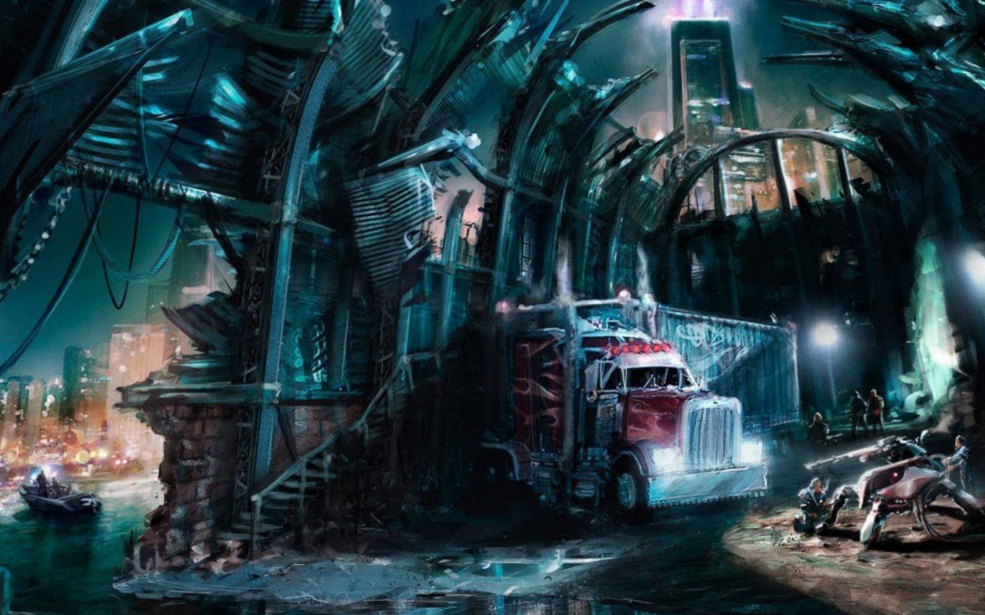 sci fi, Fantasy, Art, Artwork, Science, Fiction, Futuristic, Original, Adventure, Fantasy Wallpaper