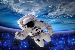 astronaut, Sci fi, Space, Art, Artwork, Technics, Spaceship, Planet