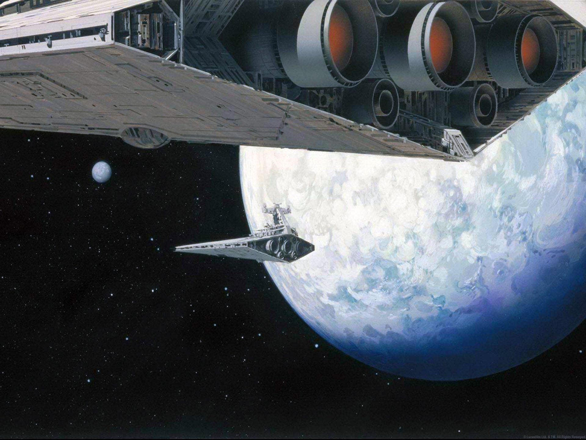star, Wars, Sci fi, Futuristic, Artwork, Disney, Spaceship Wallpaper