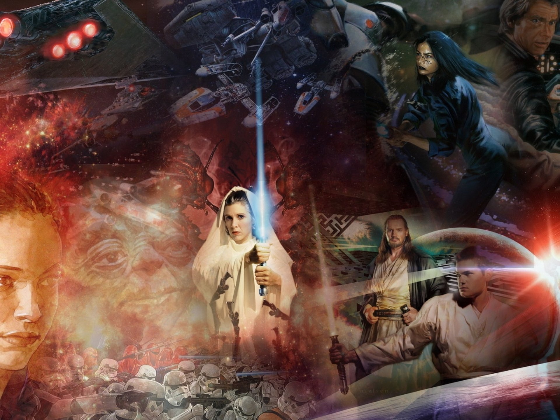 star, Wars, Sci fi, Futuristic, Science, Fiction, Spaceship Wallpaper