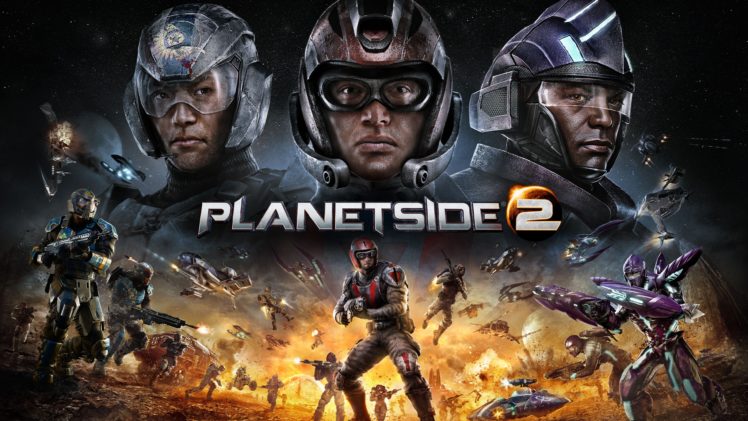 planetside, 2, Sci fi, Shooter, Futuristic, Sci fi, Action, Warrior, Armor, Poster HD Wallpaper Desktop Background