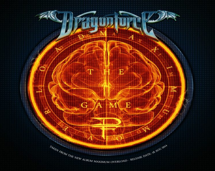 dragonforce, Speed, Power, Metal, Heavy, Progressive, Artwork, Poster, Brain, Sci fi, Psychedelic HD Wallpaper Desktop Background