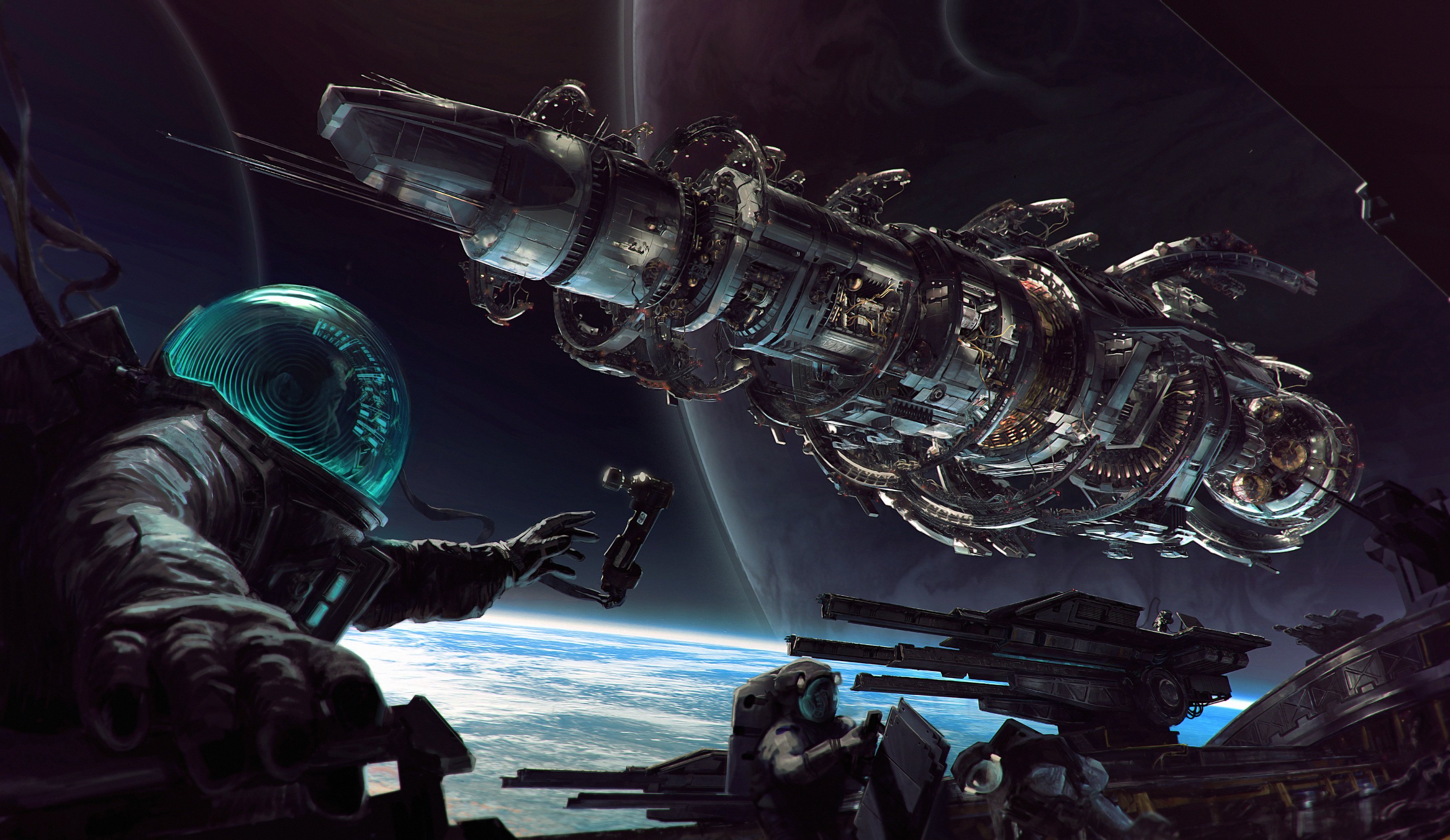 fractured, Space, Space, Combat, Action, Fighting, Futuristic, 1fspace, Spaceship, Sci fi, Shooter, Mmo, Tactical, Strategy, Mmo, Online Wallpaper