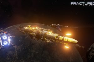fractured, Space, Space, Combat, Action, Fighting, Futuristic, 1fspace, Spaceship, Sci fi, Shooter, Mmo, Tactical, Strategy, Mmo, Online, Poster