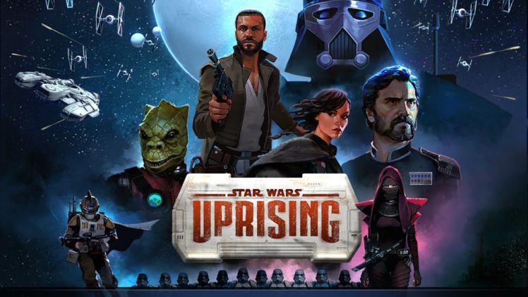star, Wars, Uprising, Space, Futuristic, Sci fi, Action, Fighting, 1swu, Rpg, Disney, Poster HD Wallpaper Desktop Background
