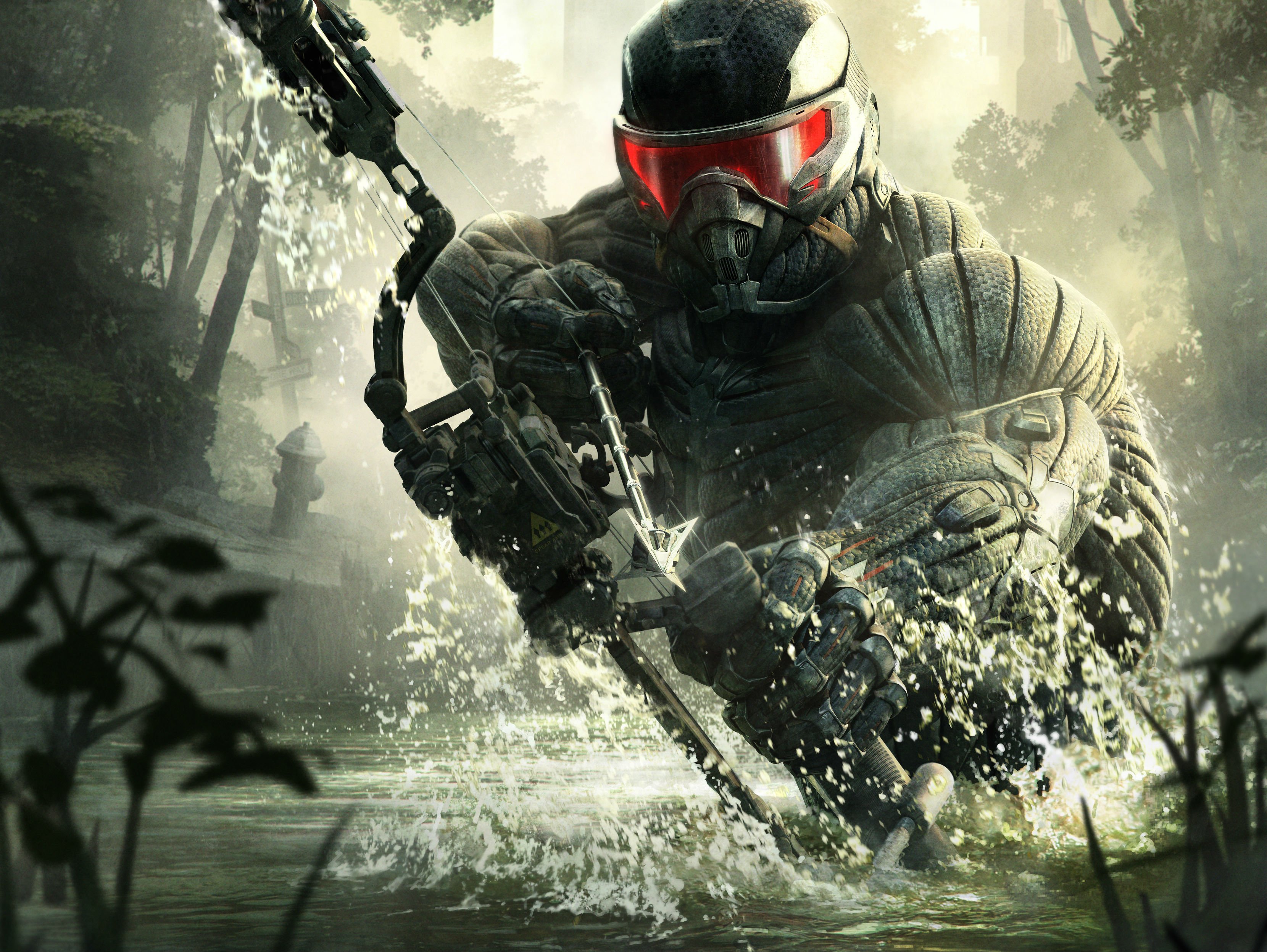 crysis, Sci fi, Fps, Shooter, Action, Fighing, Futuristic, Warrior, Military Wallpaper