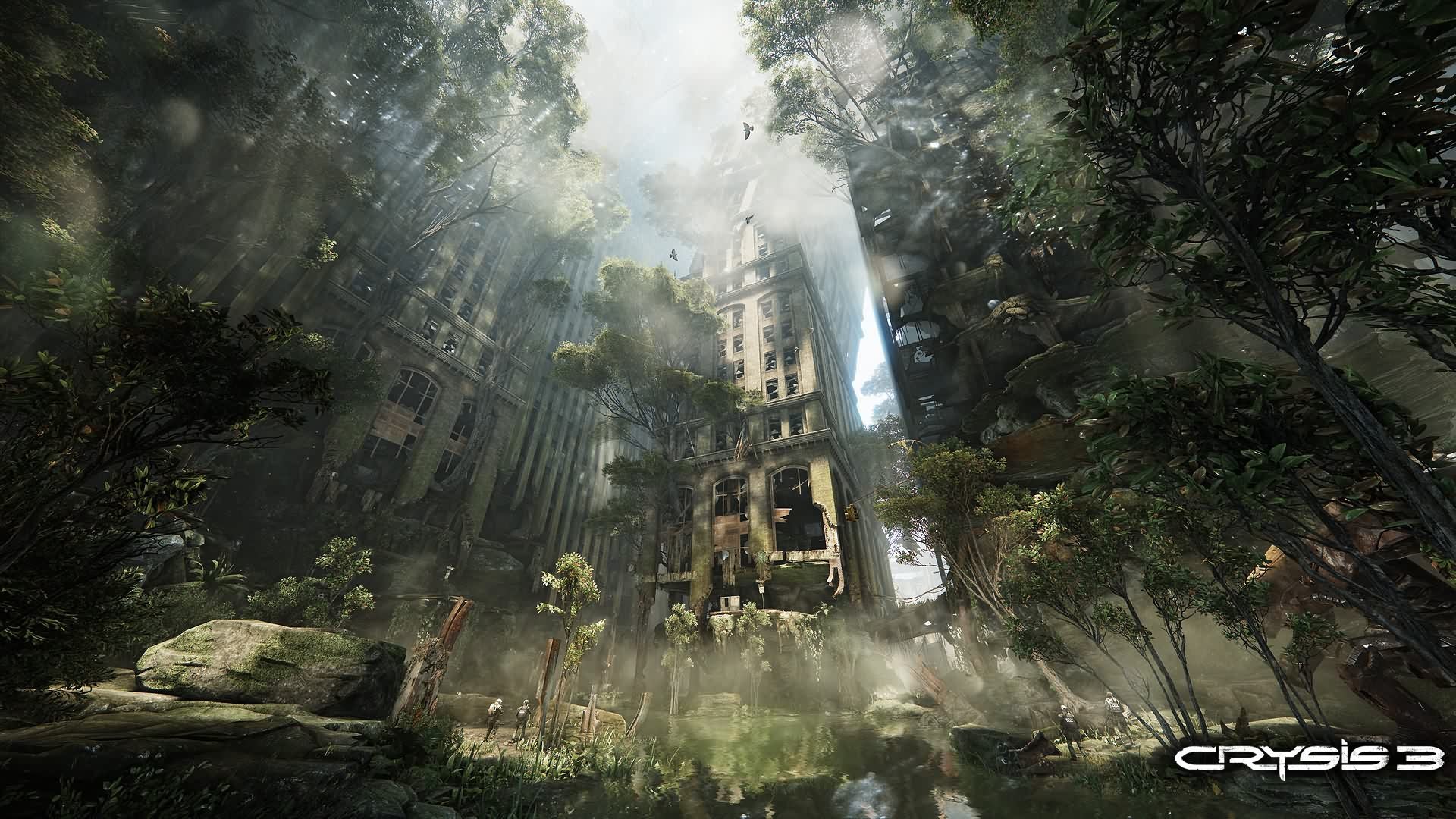 crysis, Sci fi, Fps, Shooter, Action, Fighing, Futuristic, Warrior, Military, Poster Wallpaper