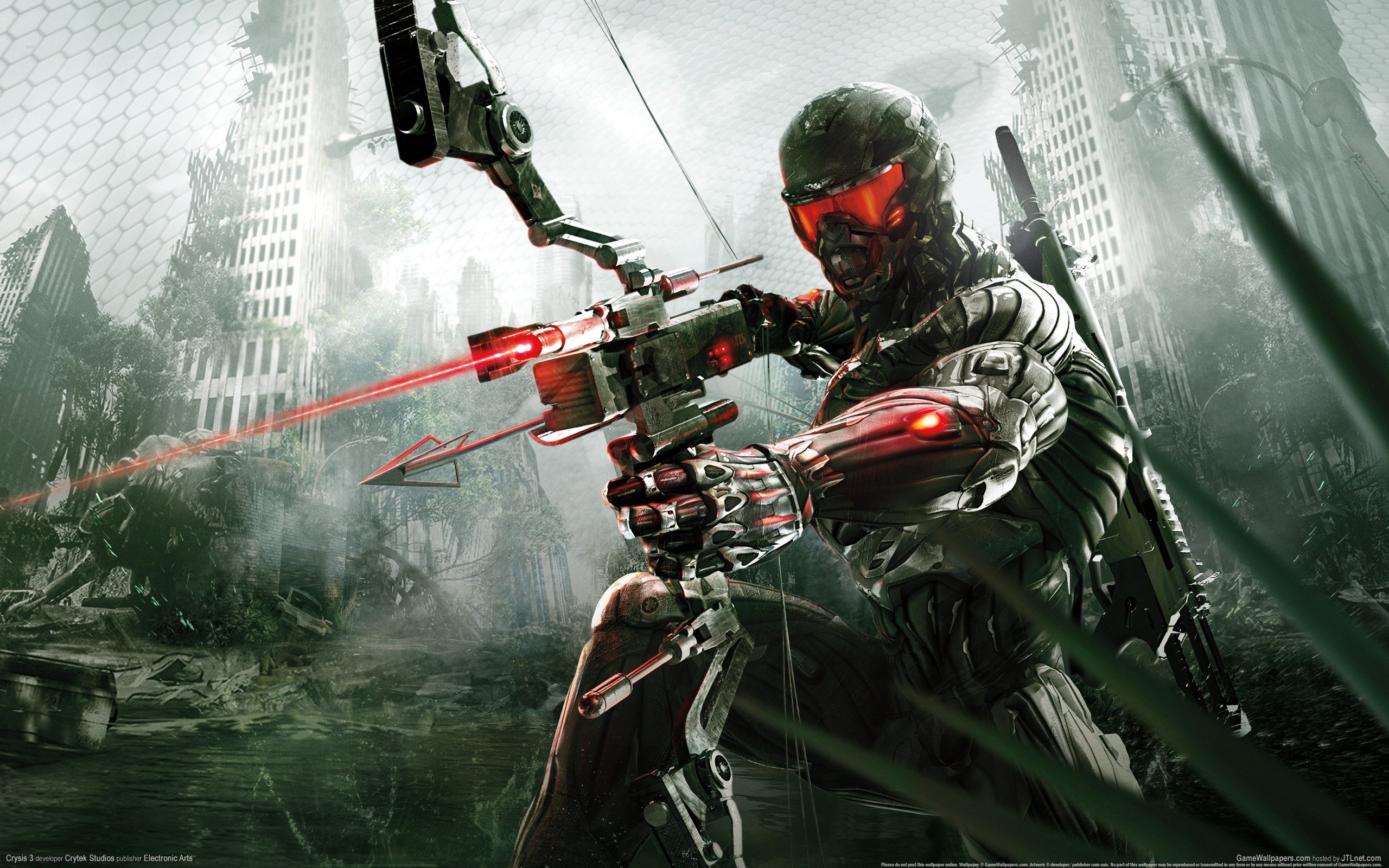 crysis, Sci fi, Fps, Shooter, Action, Fighing, Futuristic, Warrior, Military, Apocalyptic Wallpaper